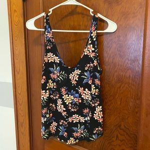 Floral tank top